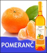 Pomerančové víno - sladké skleněná láhev 0,75 l