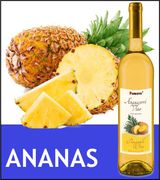 Ananasové víno skleněná lahev 0,75 l