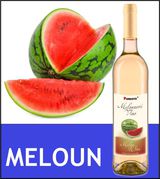 Melounové víno skleněná lahev 0,75 l